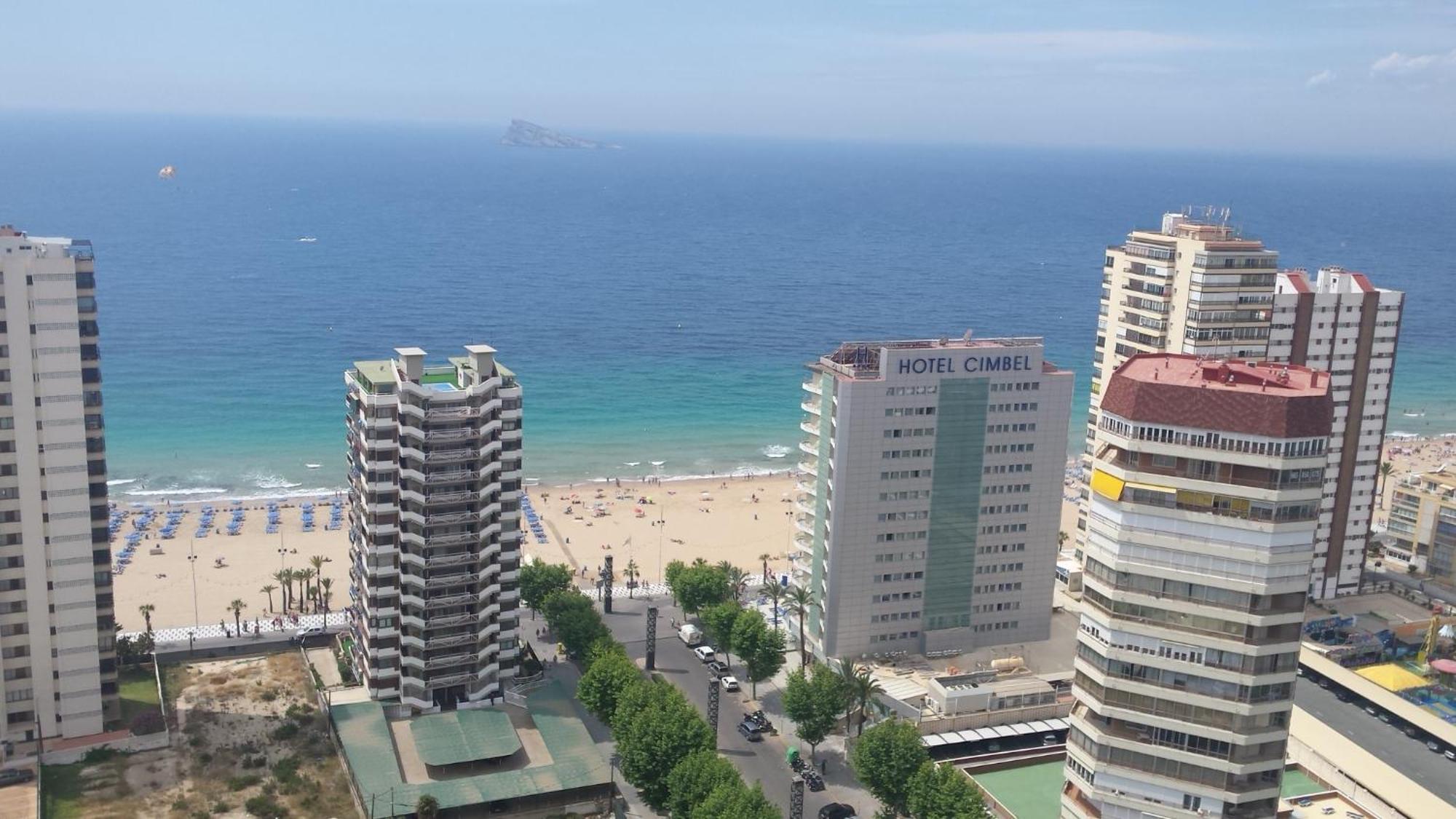 Disponible En Abril-Wifi-3Hab, 6 Pers, -Piscina, Aire Acondi-Parking Opcionable Extra Apartment Benidorm Exterior photo