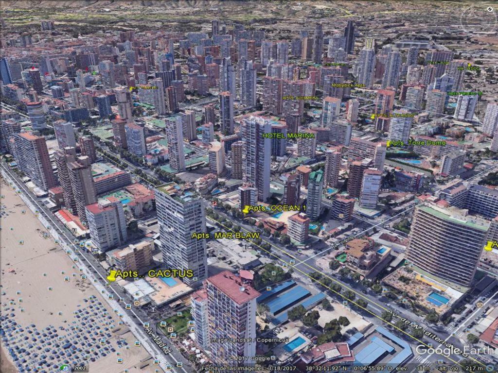 Disponible En Abril-Wifi-3Hab, 6 Pers, -Piscina, Aire Acondi-Parking Opcionable Extra Apartment Benidorm Exterior photo